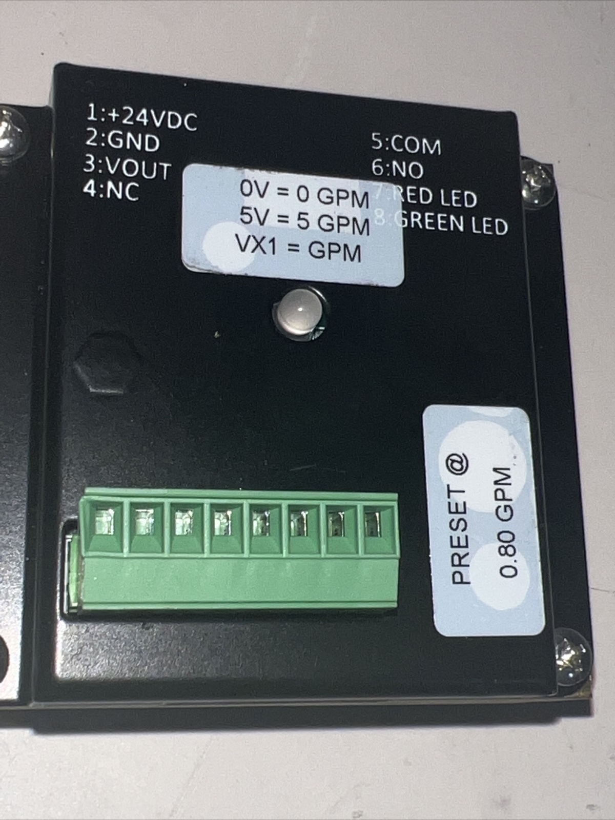 Proteus Industries 9850B24P1 Flow Transducer 24V 30 mA, Free. Shipping