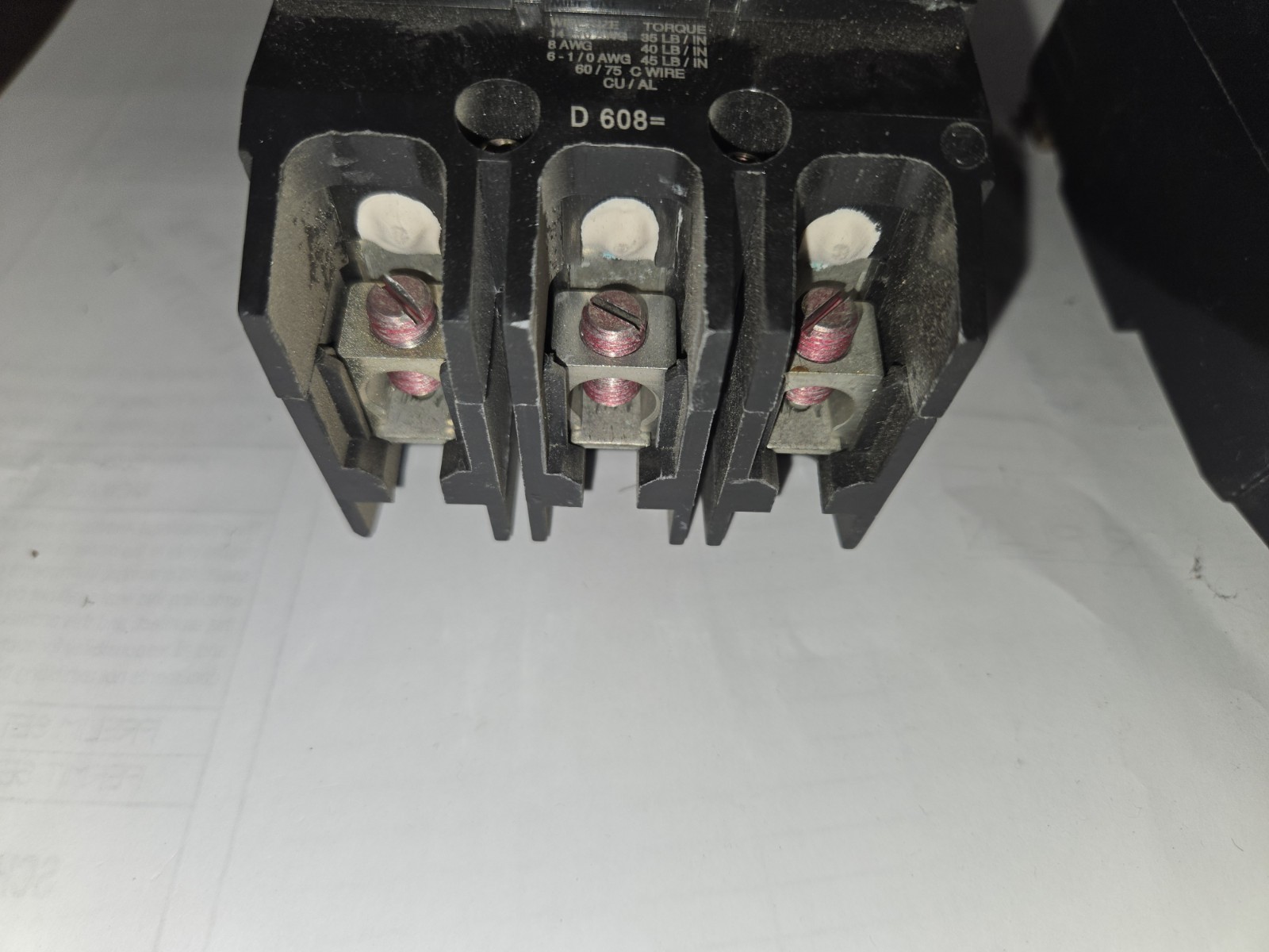 1-GE TEY330 Circuit Breaker 30 Amp Bolt-On 480y/277V