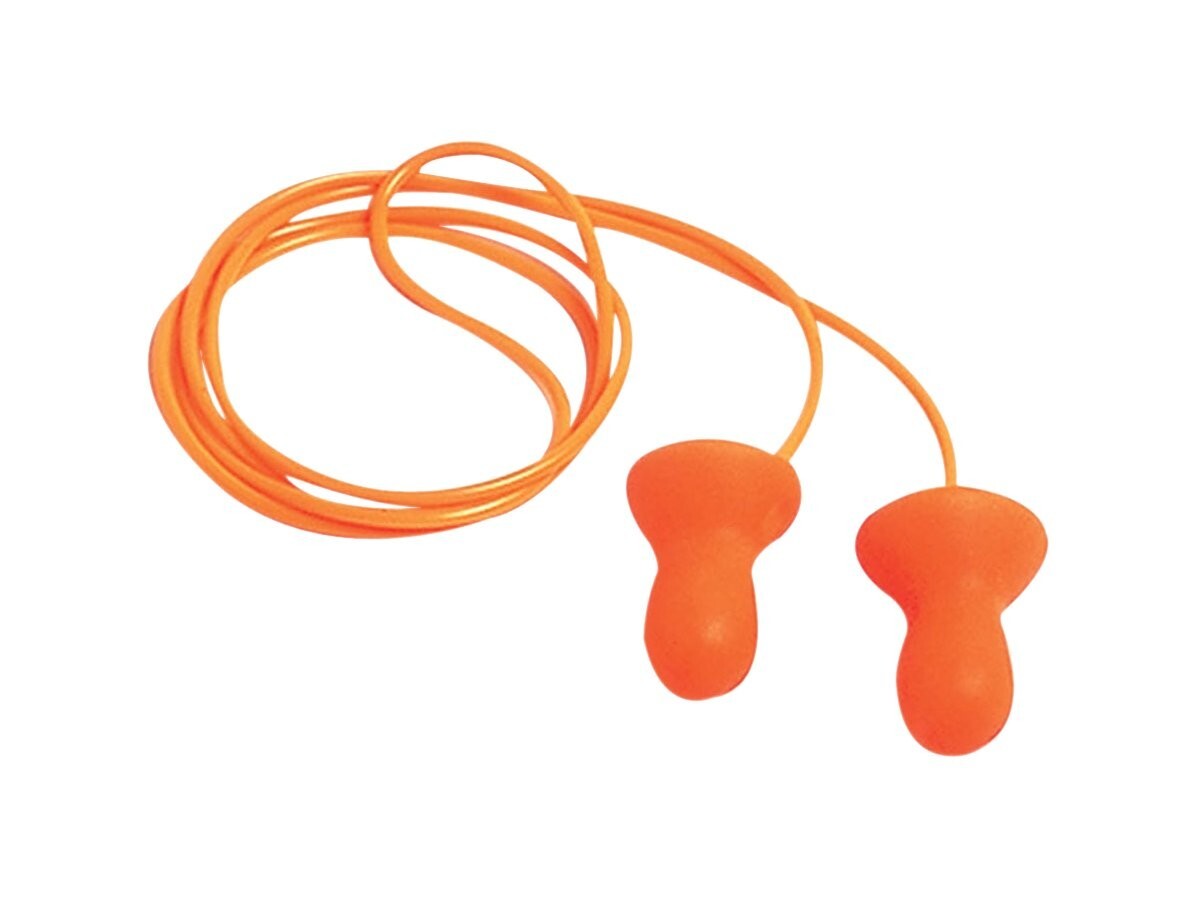 10 PAIR QD30 Noise Canceling 26db Reduction Shooting Corded Reusable Ear Plugs