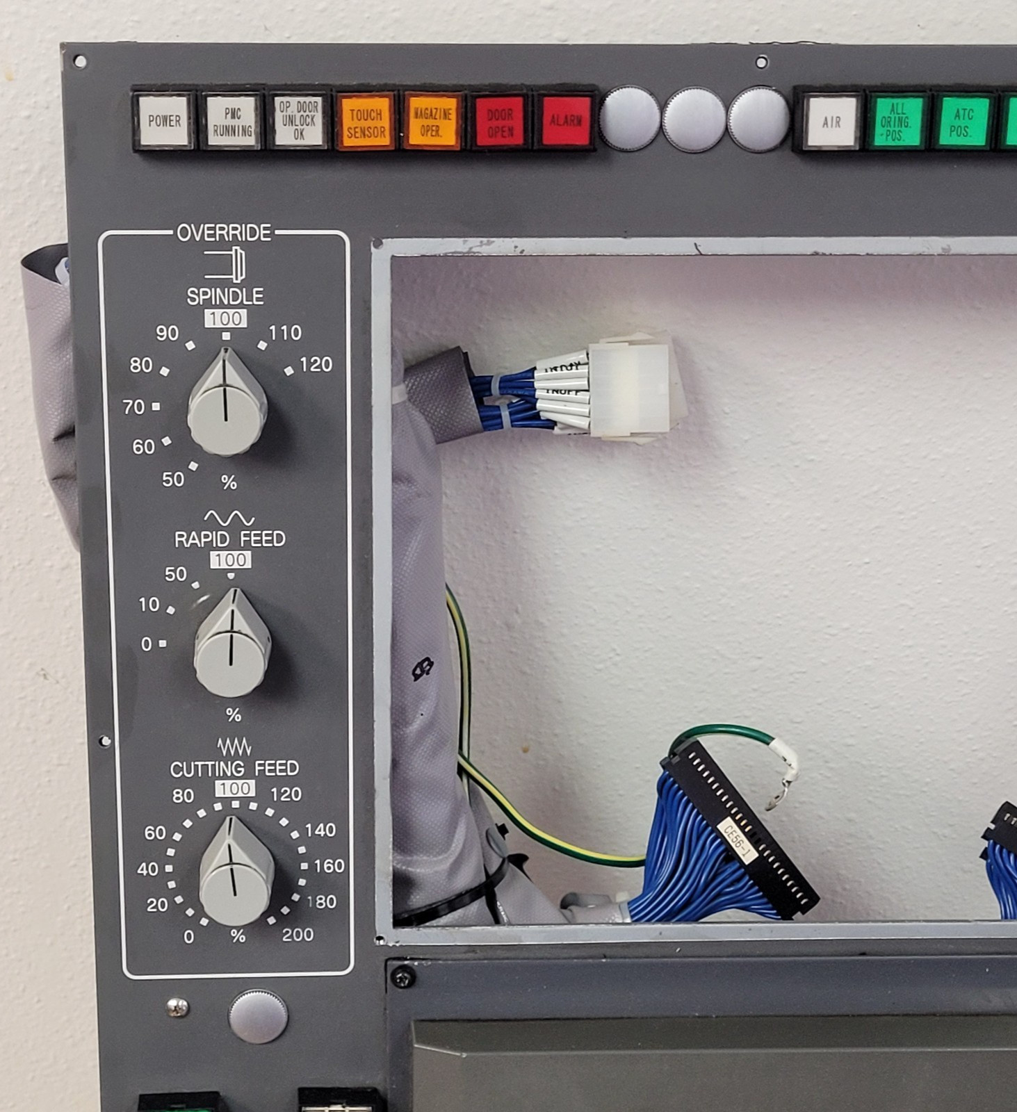 FANUC A02B-0261-C162/MCR MDI UNIT OPERATOR CONTROL PANEL FROM TOYODA FA450
