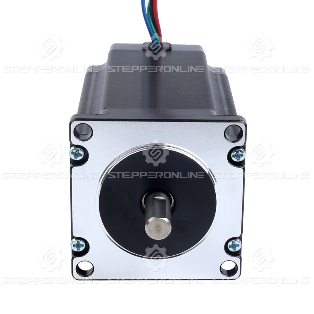 STEPPERONLINE Nema 23 Stepper Motor Bipolar 1.8deg Φ8mm 3Nm 5A 57x100mm 4 Wires