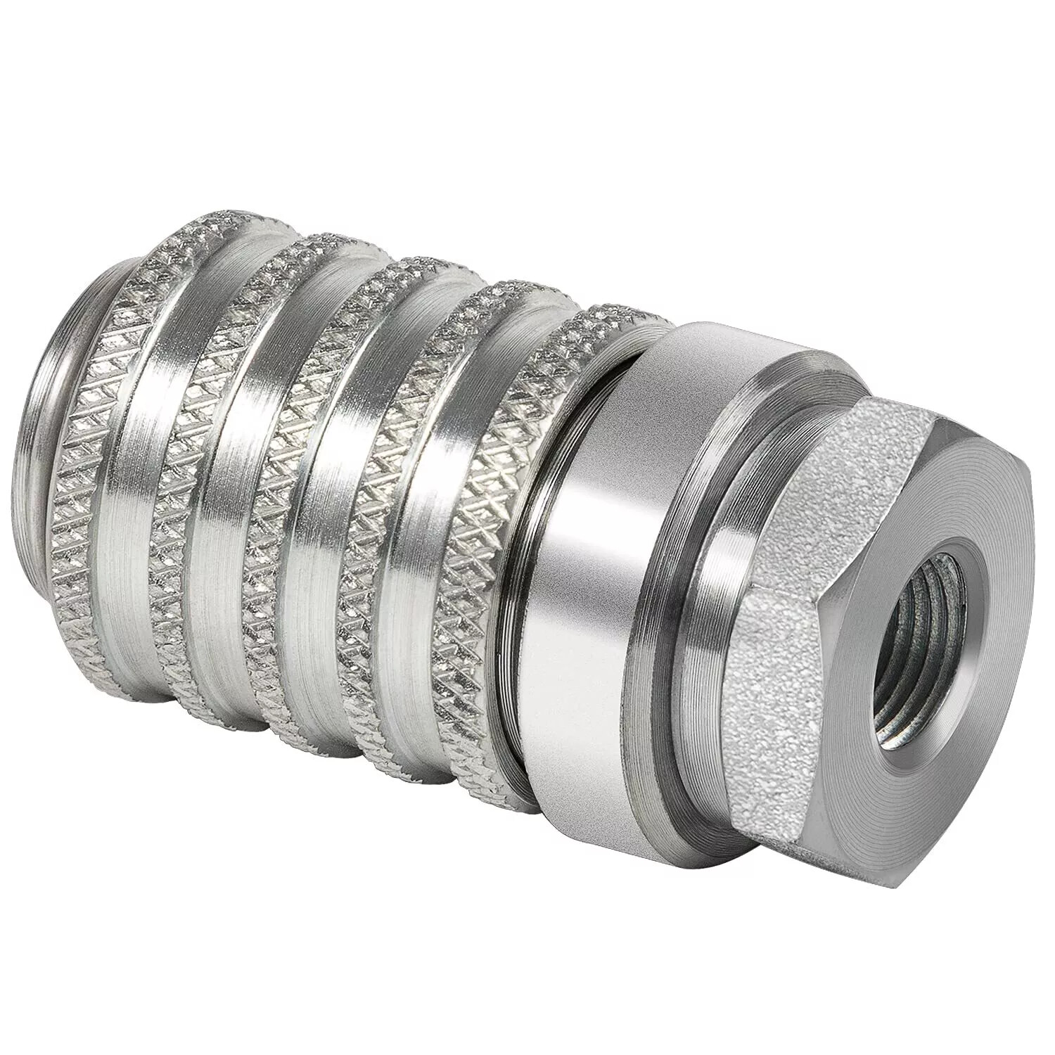 PD222 Steel Test Port and Diagnostic Equipment Quick Couplings, 1/8″ Body Size
