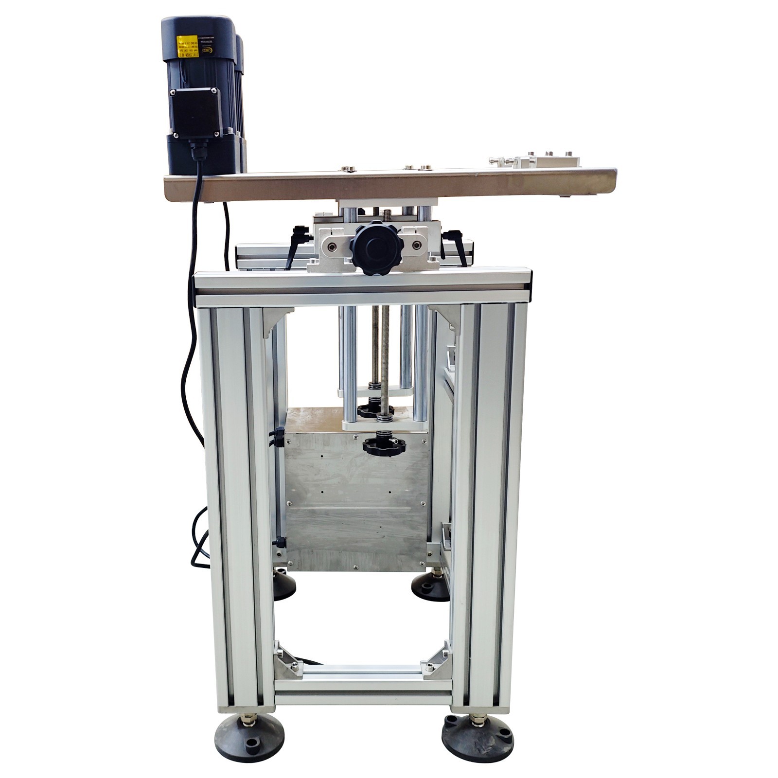 0.39″–6.69″Auto Bottle Clamping Conveying Machine Bottle Transport Conveyor 110V