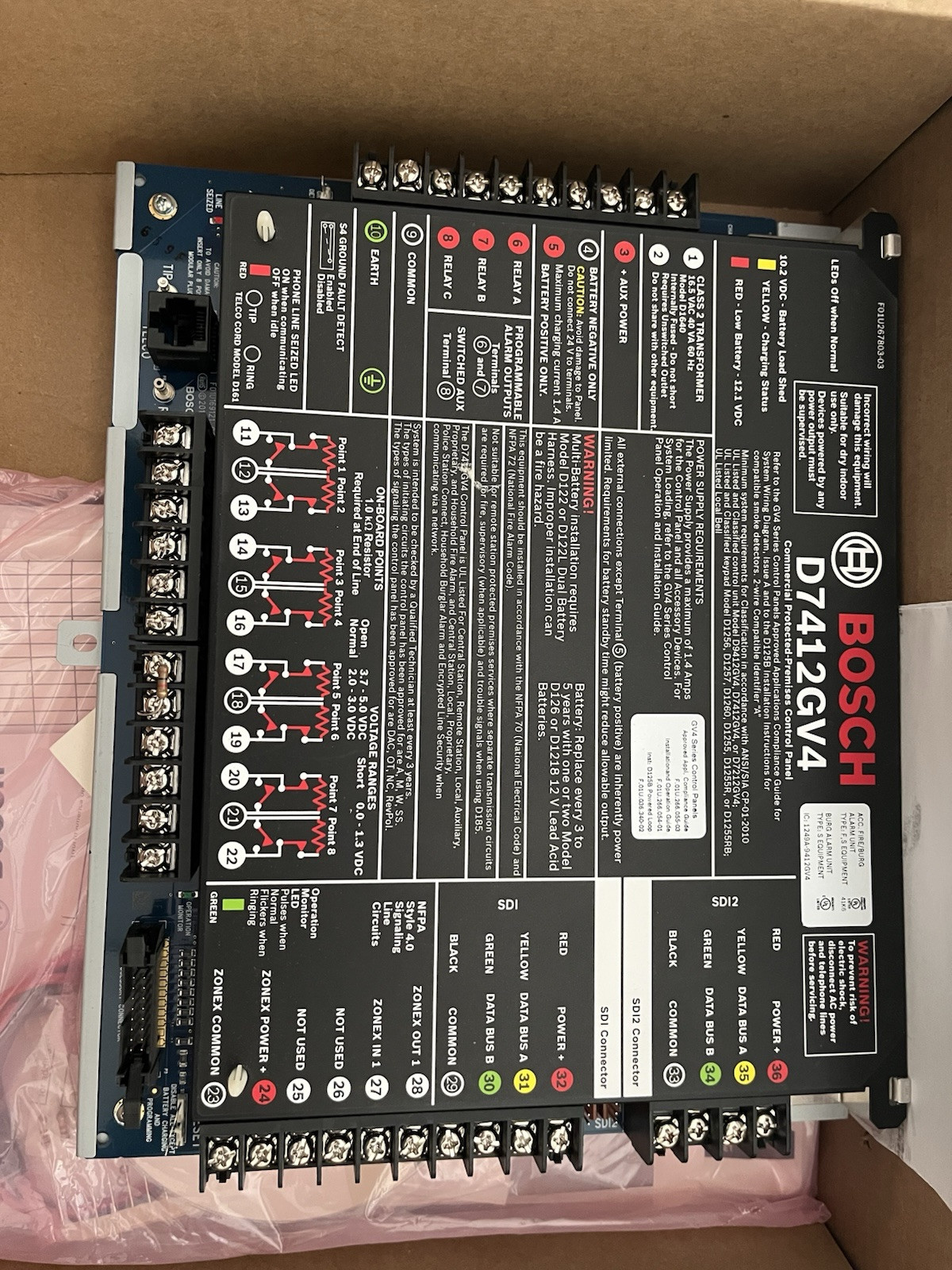 Bosch D7412GV4