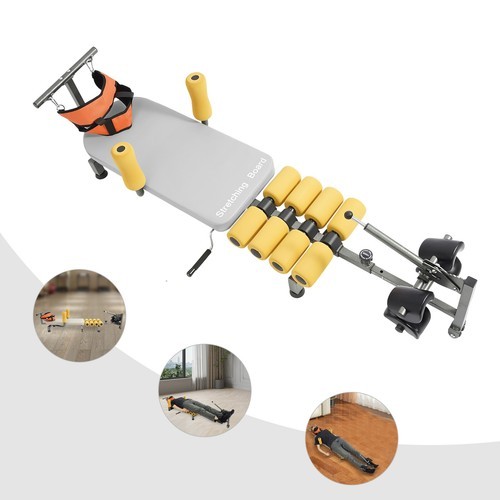 150kg/330.7lbs Back Traction Bed, Lumber Spine Traction Table, Dual-way Traction