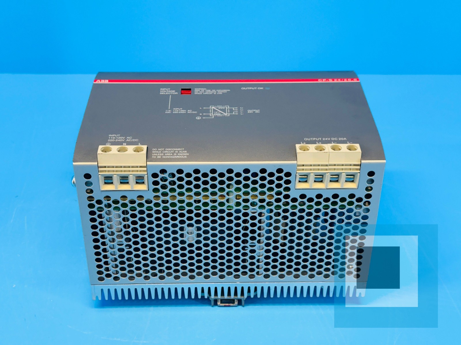 ABB CP-S 24/20.0 Switch Mode Power Supply DIN Rail Mount – NEW OPEN BOX