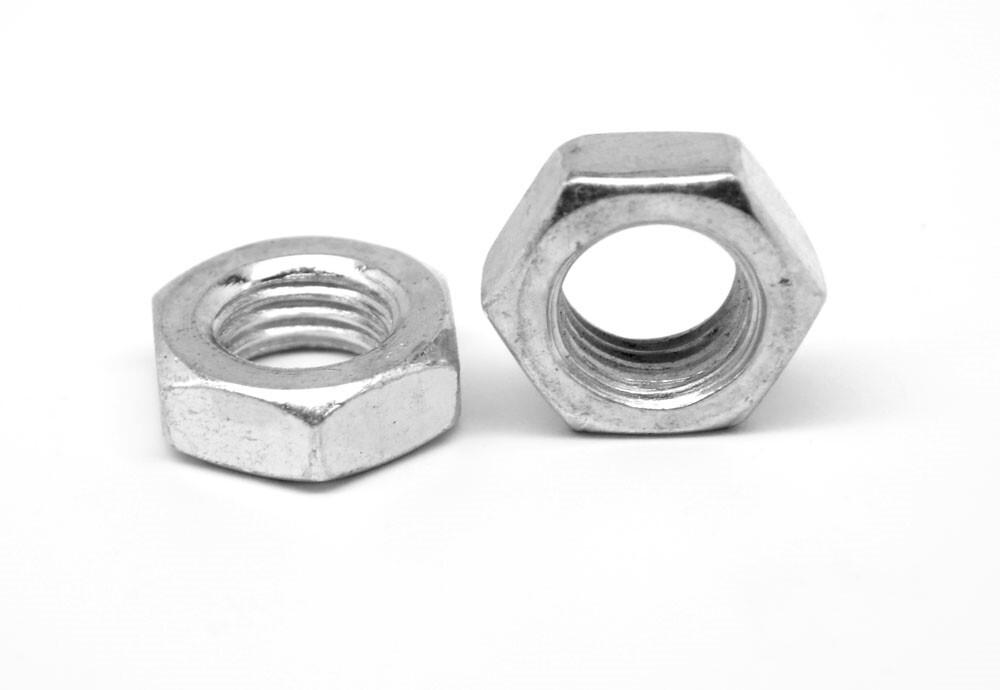 #2-56 x 3/16″ x 1/16″ Coarse Thread Hex Machine Screw Nut Zinc Plated