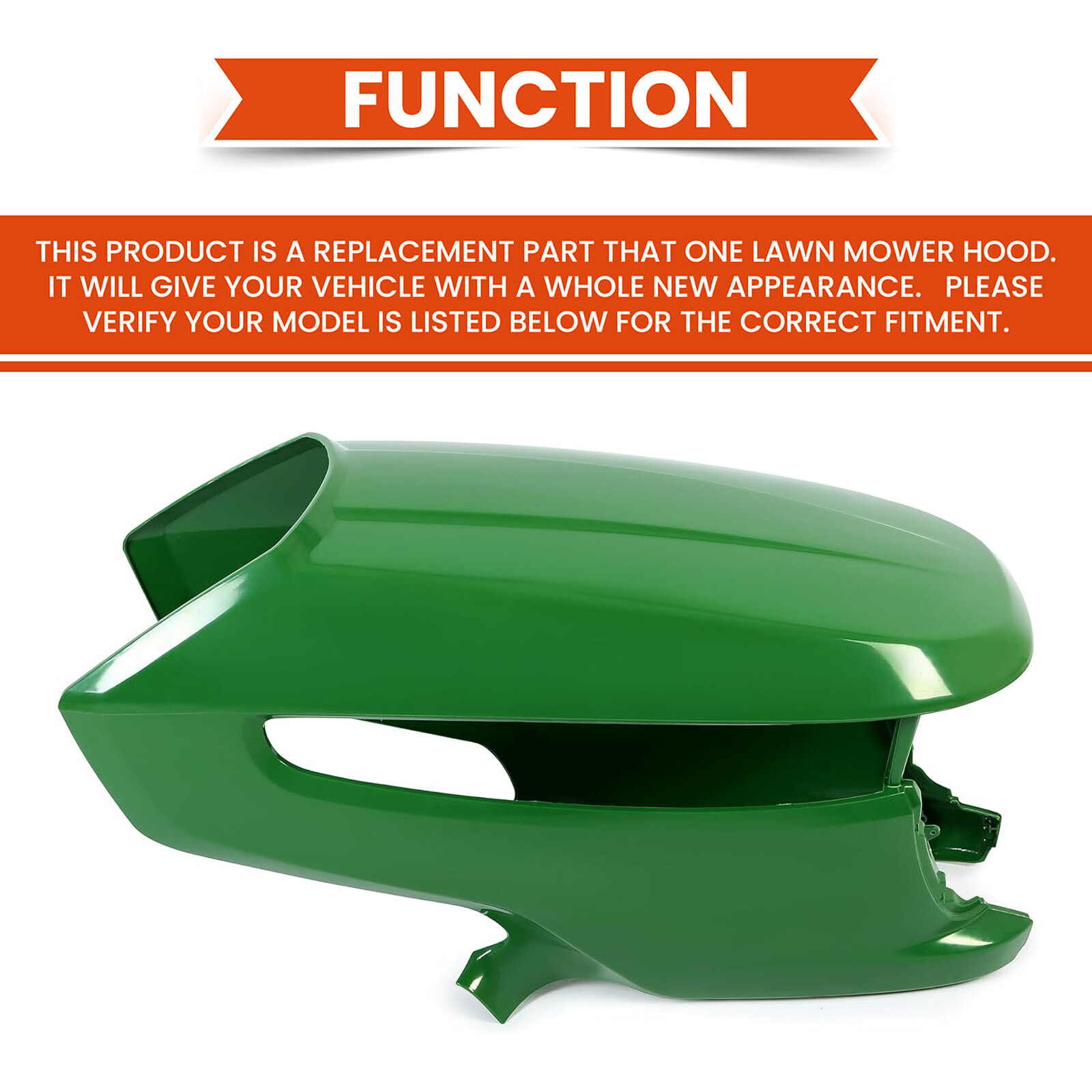 Lawn Mower Front Hood For John Deere X300 304 310 320 340 360 Tractors #M152313
