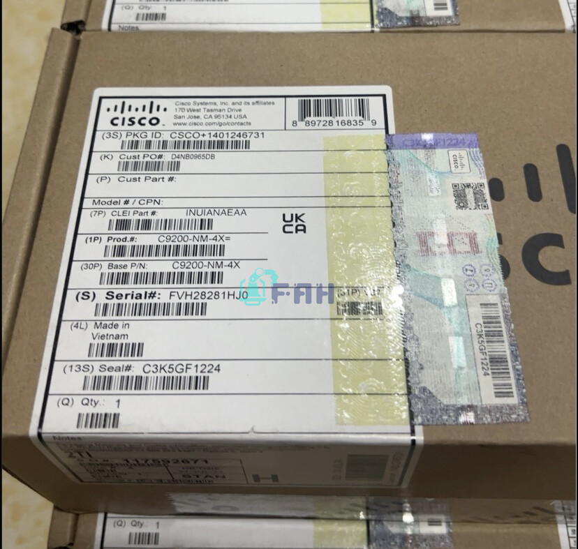 1pc C9200-NM-4X new network module