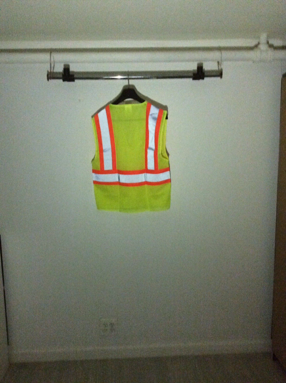 Hi-Vis Yellow Orange Safety Vest Reflective High Visibility Work Construction