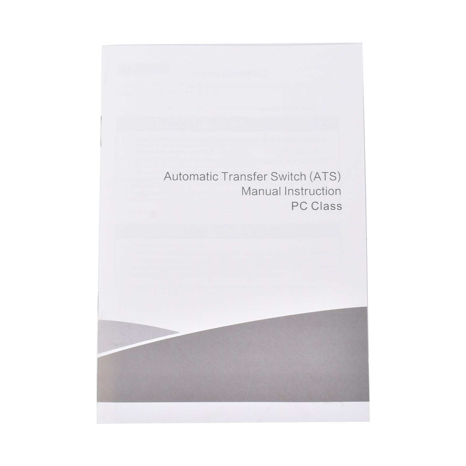 Industrial Automatic Transfer Switch 4P 250A 110V / 220V Auto or Manual Mode