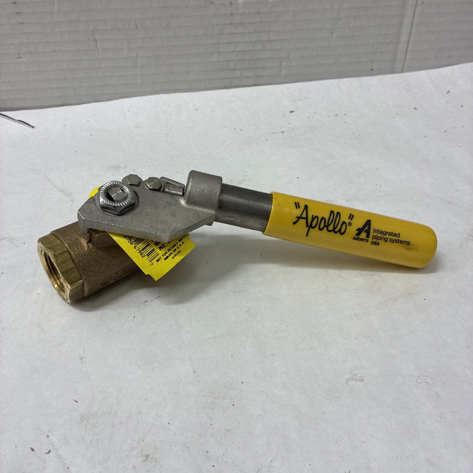 Apollo Valves Manual 2 Way Ball Valve NPT Bronze 71-504-01 w Spring Return