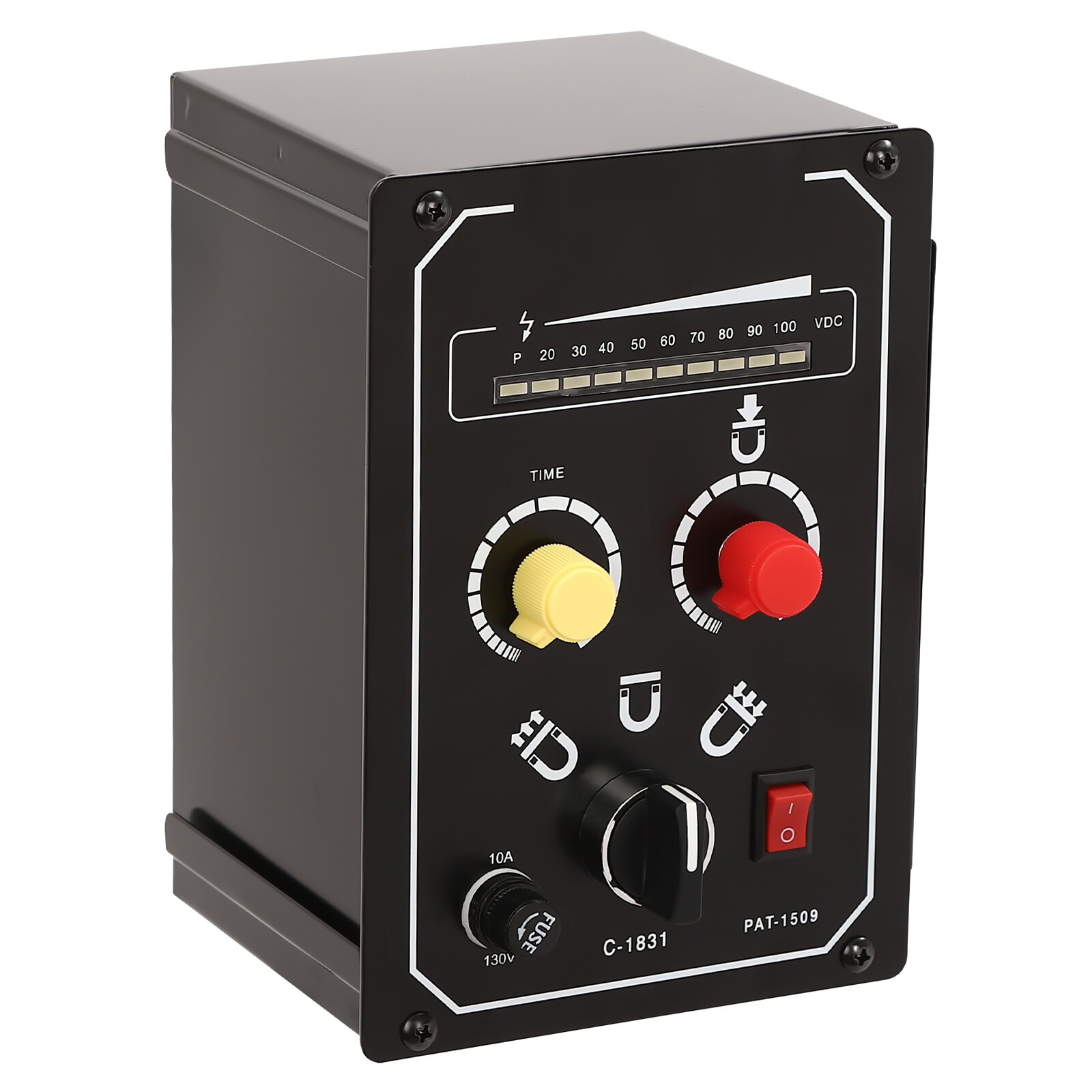 Electro Magnetic Chuck Controller 10A DC 0-100V Adjustable with LED Display 110V