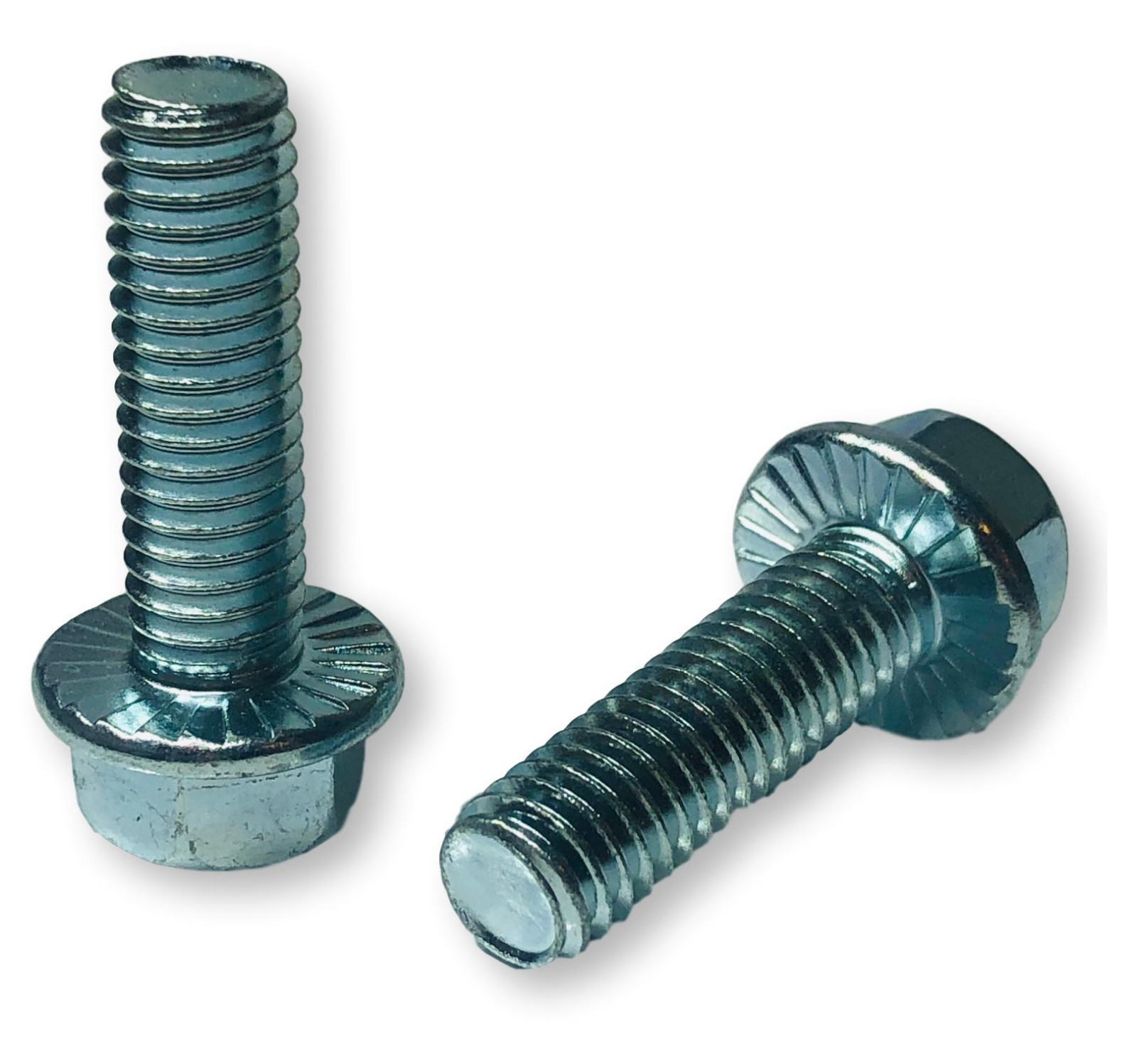 Grade 5 Zinc Serrated Hex Flange Bolt & Flange Nut Assortment Kit – 410 Pieces!