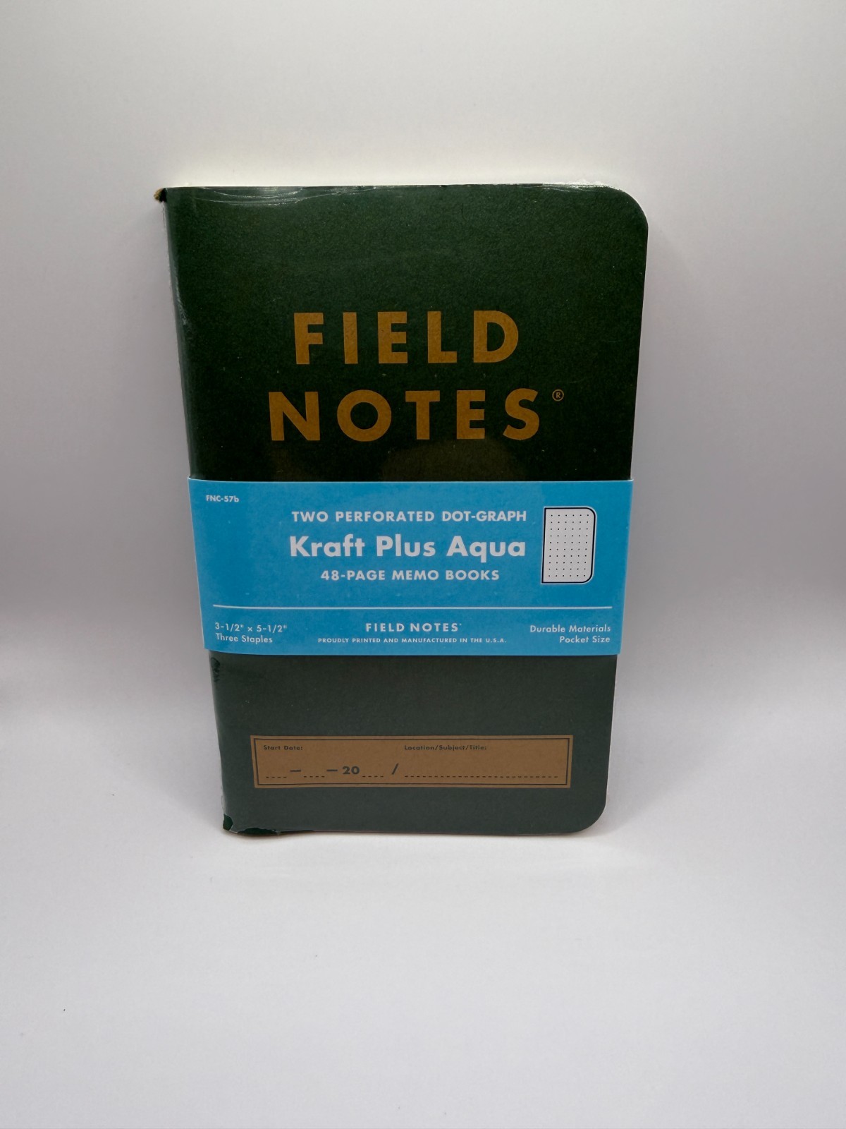 Field Notes KRAFT PLUS FNC-57 WINTER 2022 – FOUR PACK SEALED LOT