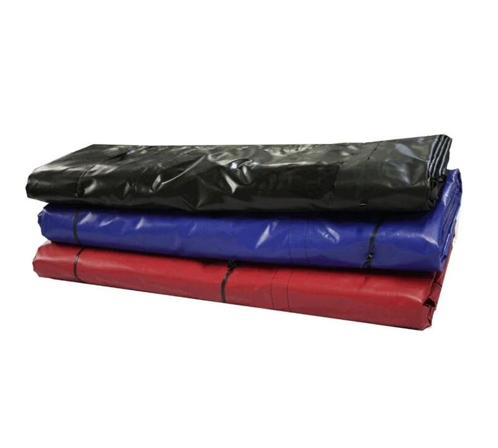 Super Light 14 Oz Lumber Tarp 20×18 (6′ Drop with 6′ x 8′ Flap) – Black