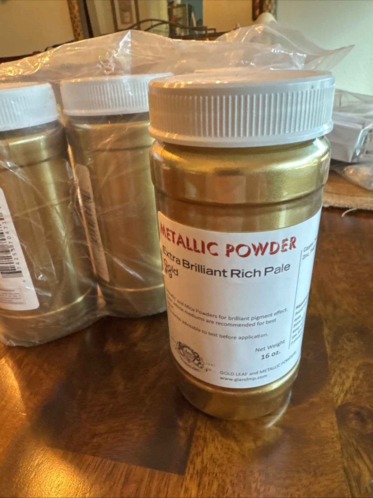 5 Pounds High Gloss Metallic GOLD powder coating, FREE SHIPPING Neuberg-Ebel