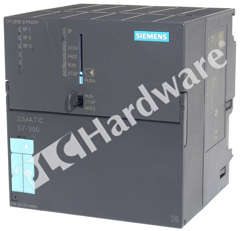 Siemens 6ES7318-3EL00-0AB0 6ES7 318-3EL00-0AB0 S7-300 CPU 319-3 PN/DP 1400KB
