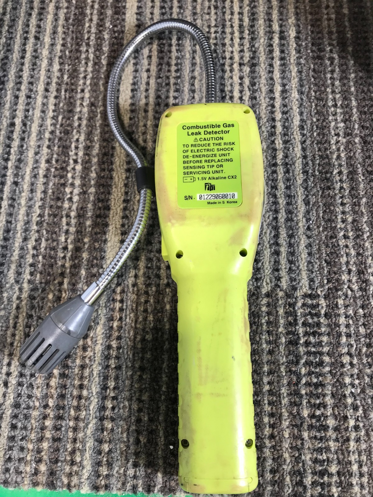 TPI The Value Leader 720b Combustible Gas Leak Detector *