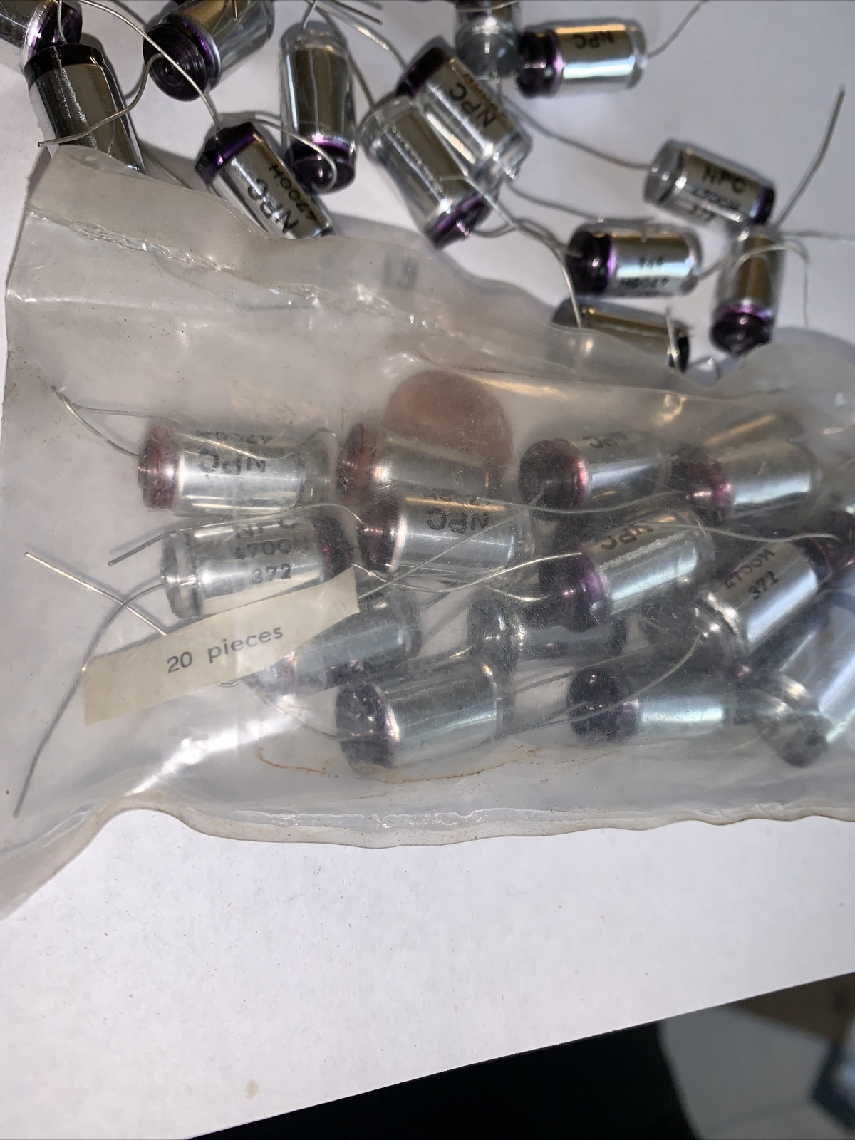 .0047 uF 500 volt Polystyrene Capacitor Brand New Pack Of 20