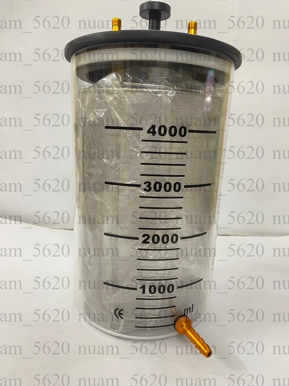 4000ml Fat Collection Reusable Canister With Steel Filter, Premium Quality
