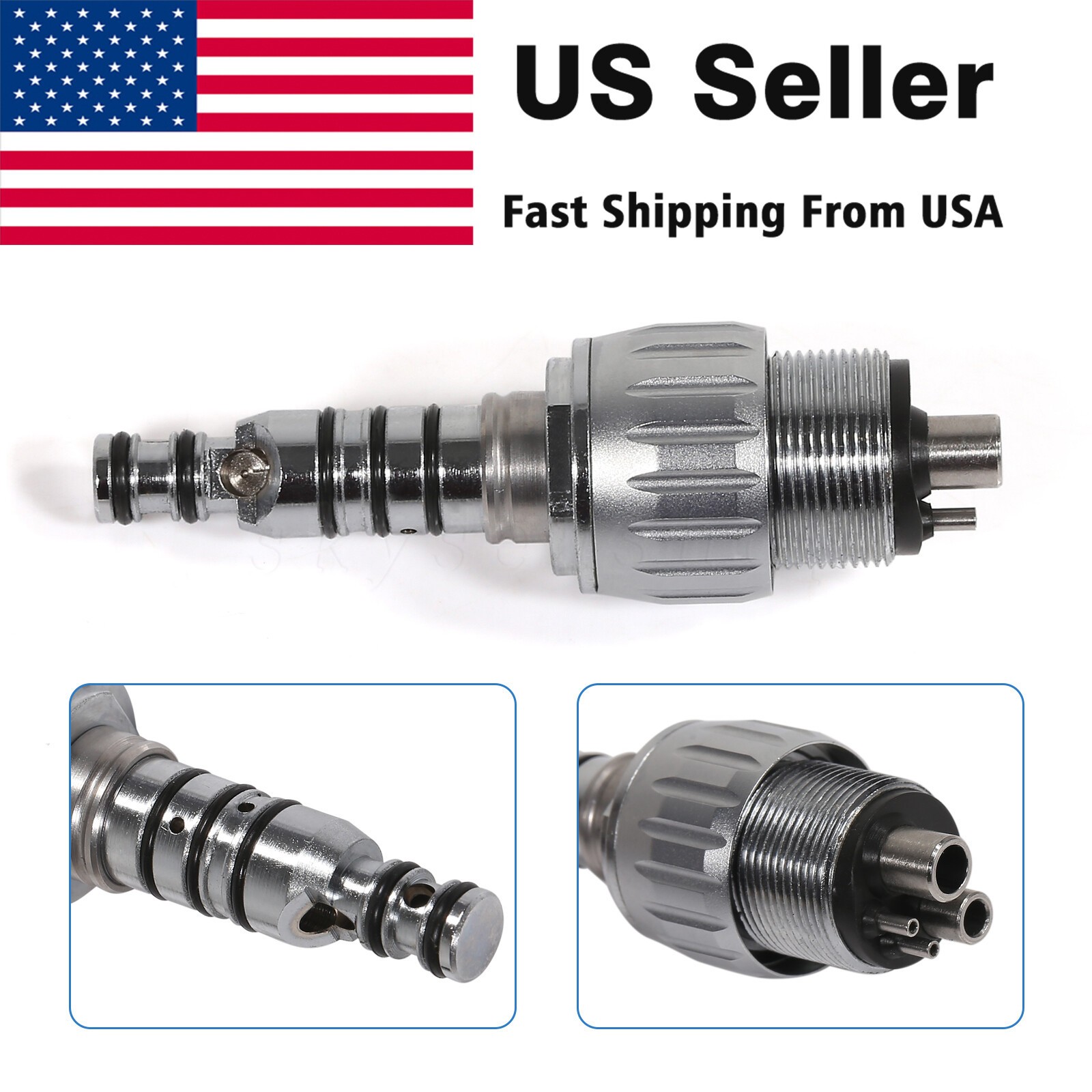 For KaV MULTIflex Coupler 4Hole 6 Hole Coupling Dental Fiber Optic Handpiece