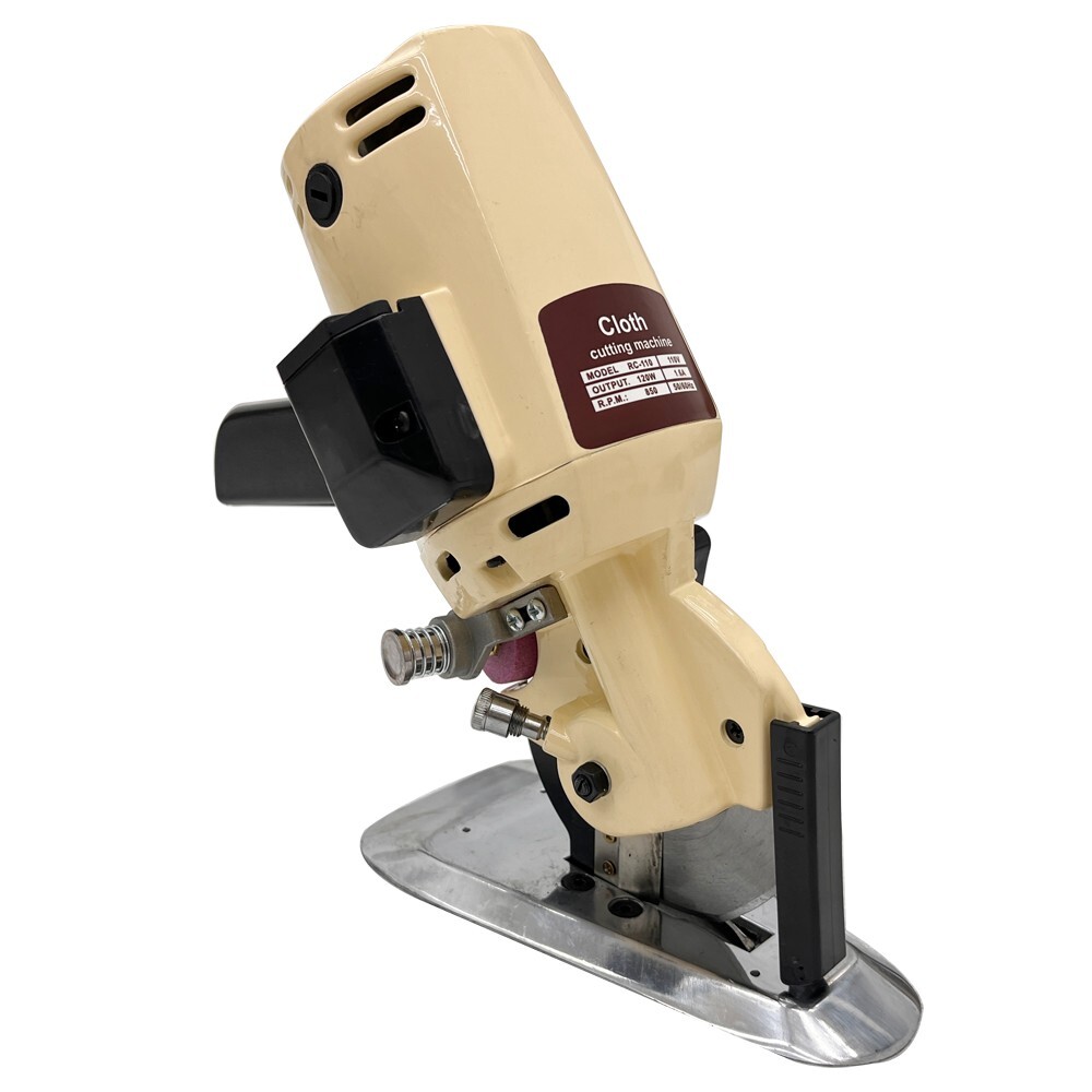 110mm 4.3″ Blade Electric Cloth Fabric Sew Cutter Machine Scissors Tool Work