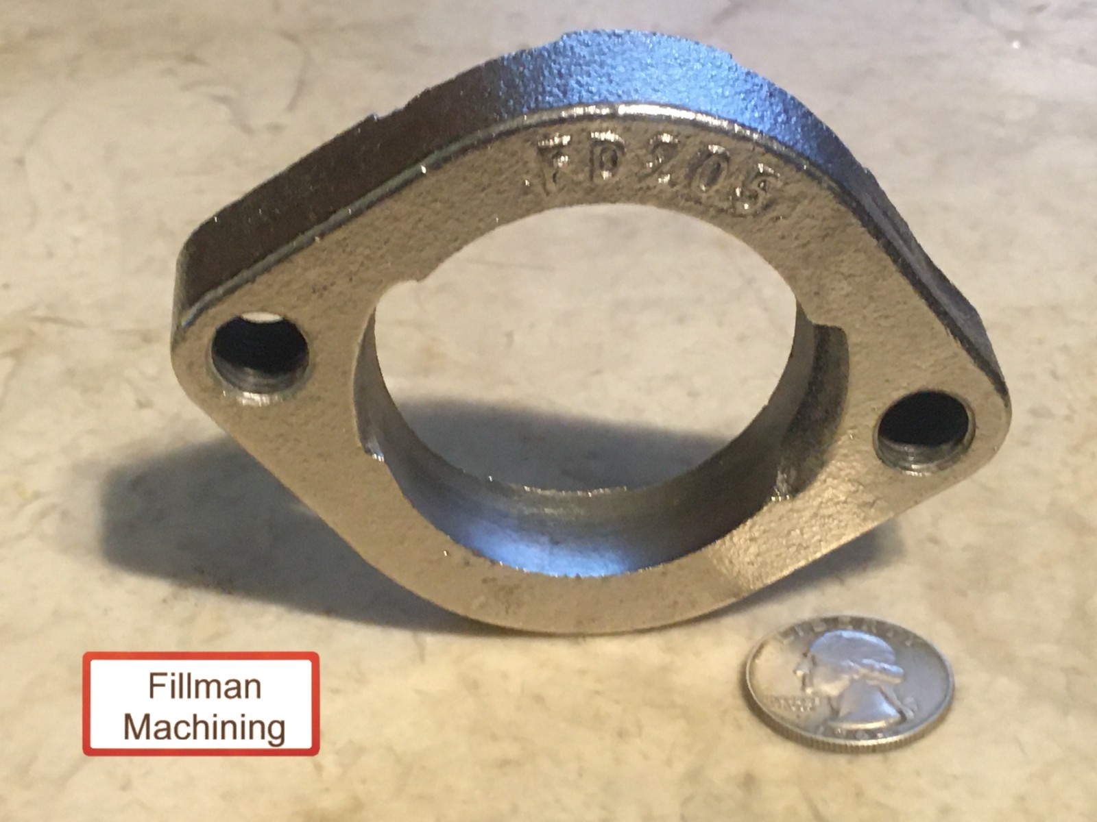 FD205 CAST HOUSING ONLY FOR 52MM SPHERICAL BEARING