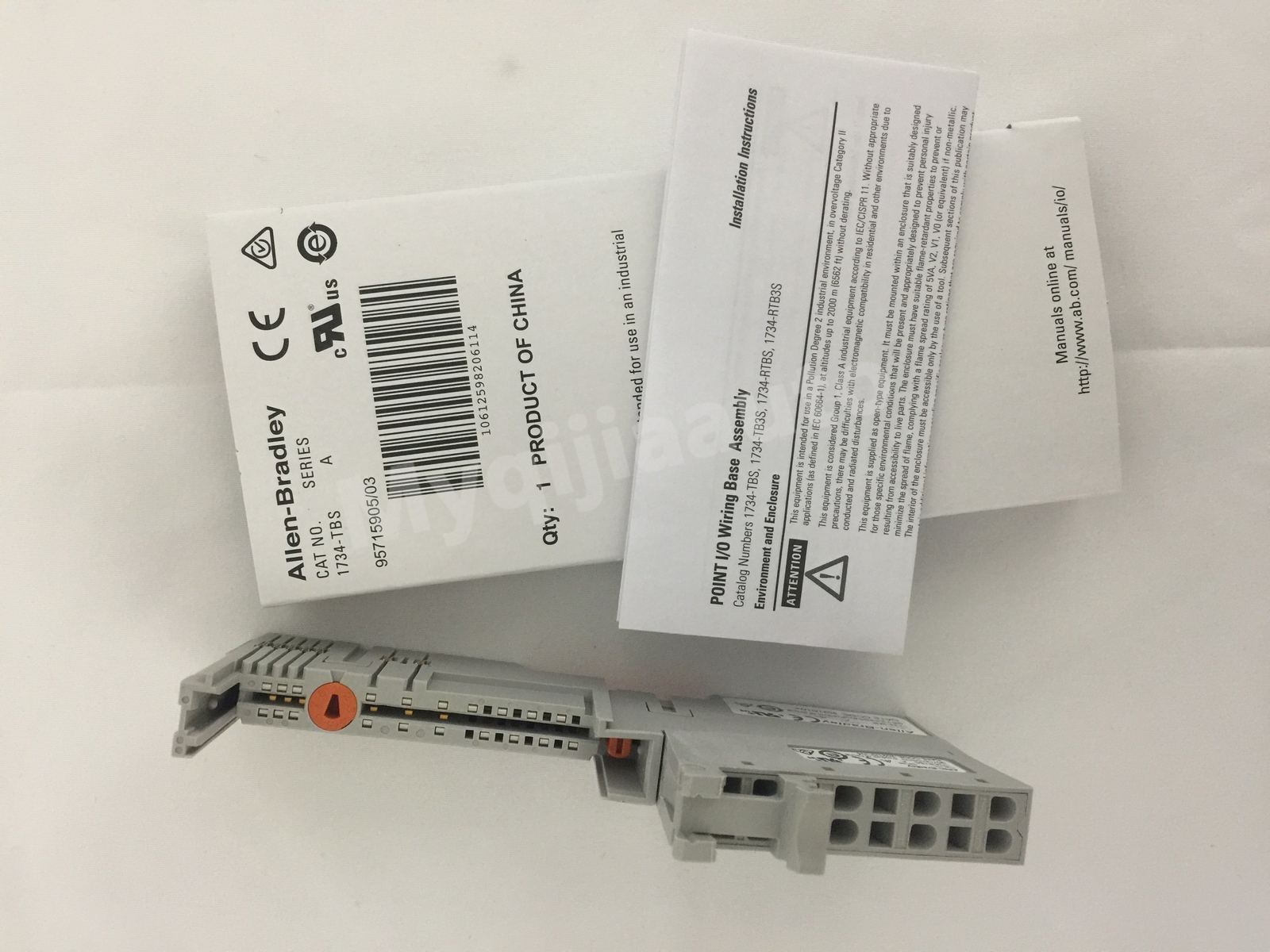 Allen Bradley 1734-TBS POINT I/O Module Terminal Base 1734 TBS US Ship