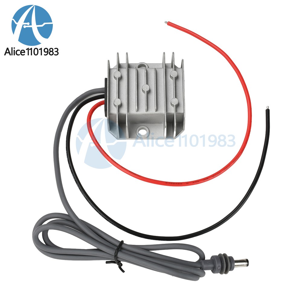 DC 12V24V to DC 30V 3.5A Power Cord Converter Boost Conversion Module Waterproof