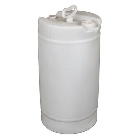 Zoro Select Poly15thnat Closed Head Transport Drum, Polyethylene, 15 Gal,