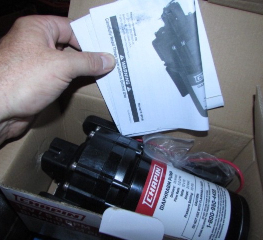 Chapin 6-9216 12V 5.0 GPM 60 PSI Self-Priming ATV Sprayer Pump FREE SHIPPING!