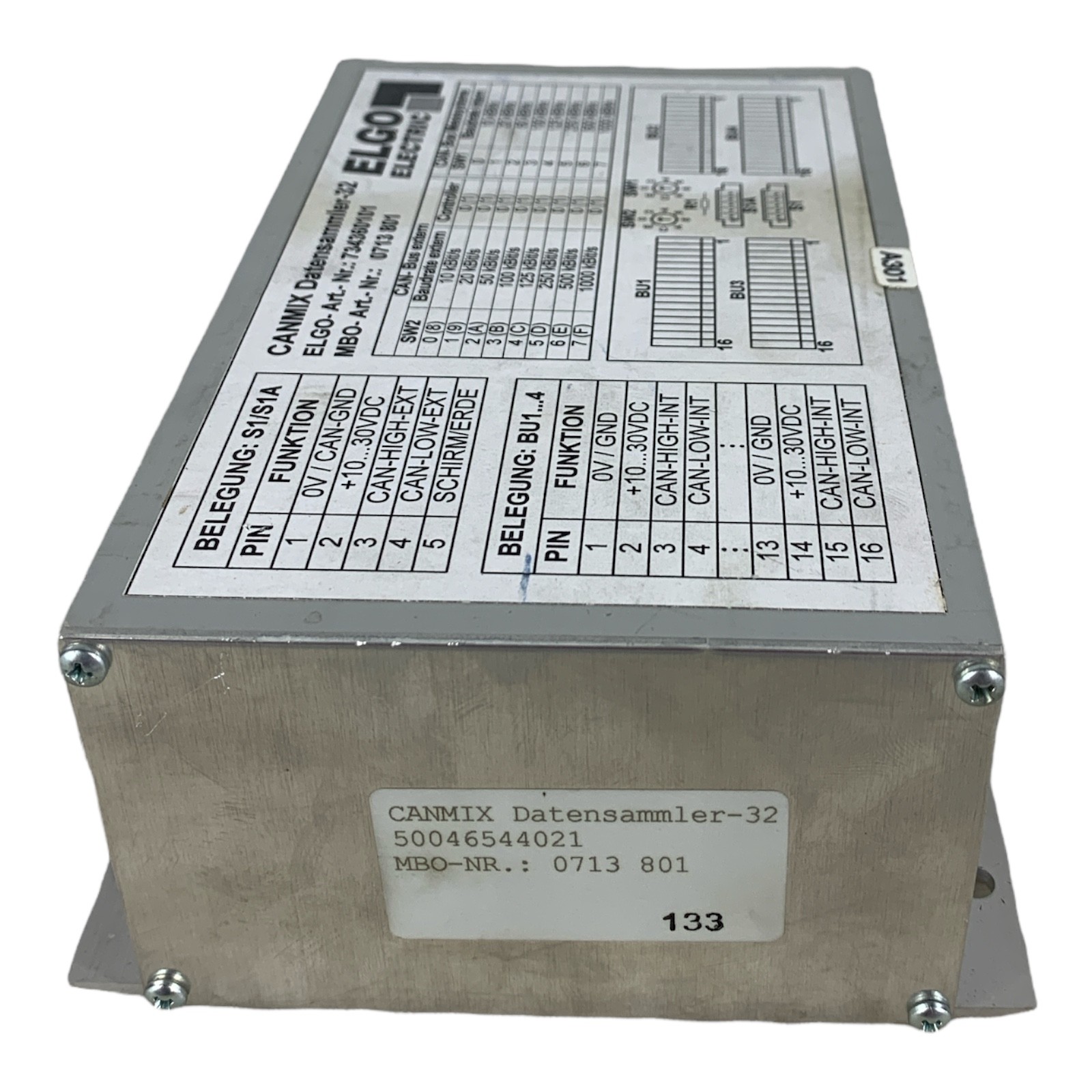 Elgo Electric 734360101 Data Collector