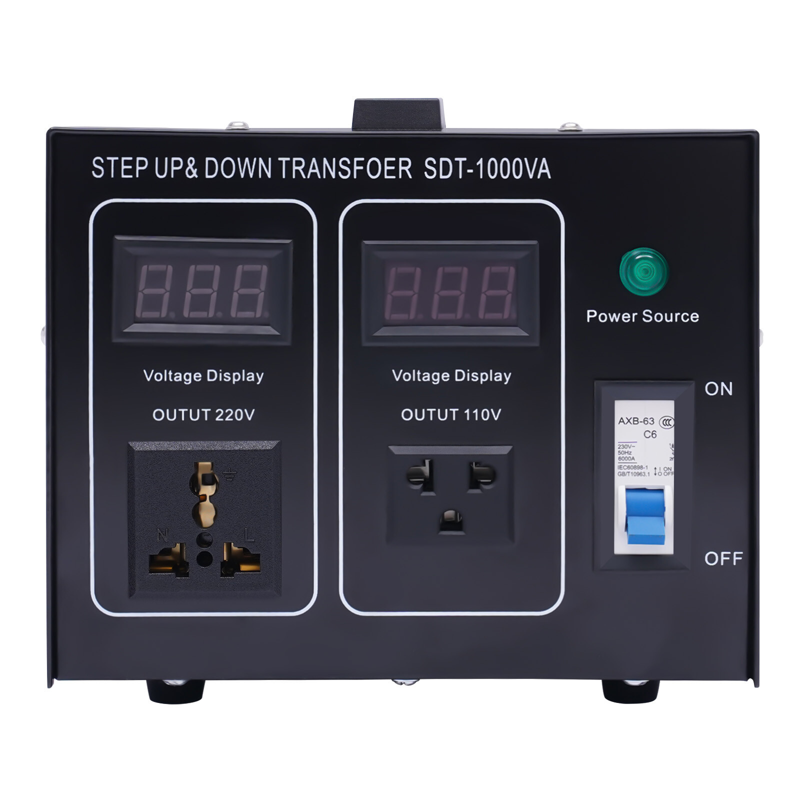 1000W Step Up Step Down Voltage Converter Transformer 220V to 110v 120v to 240V