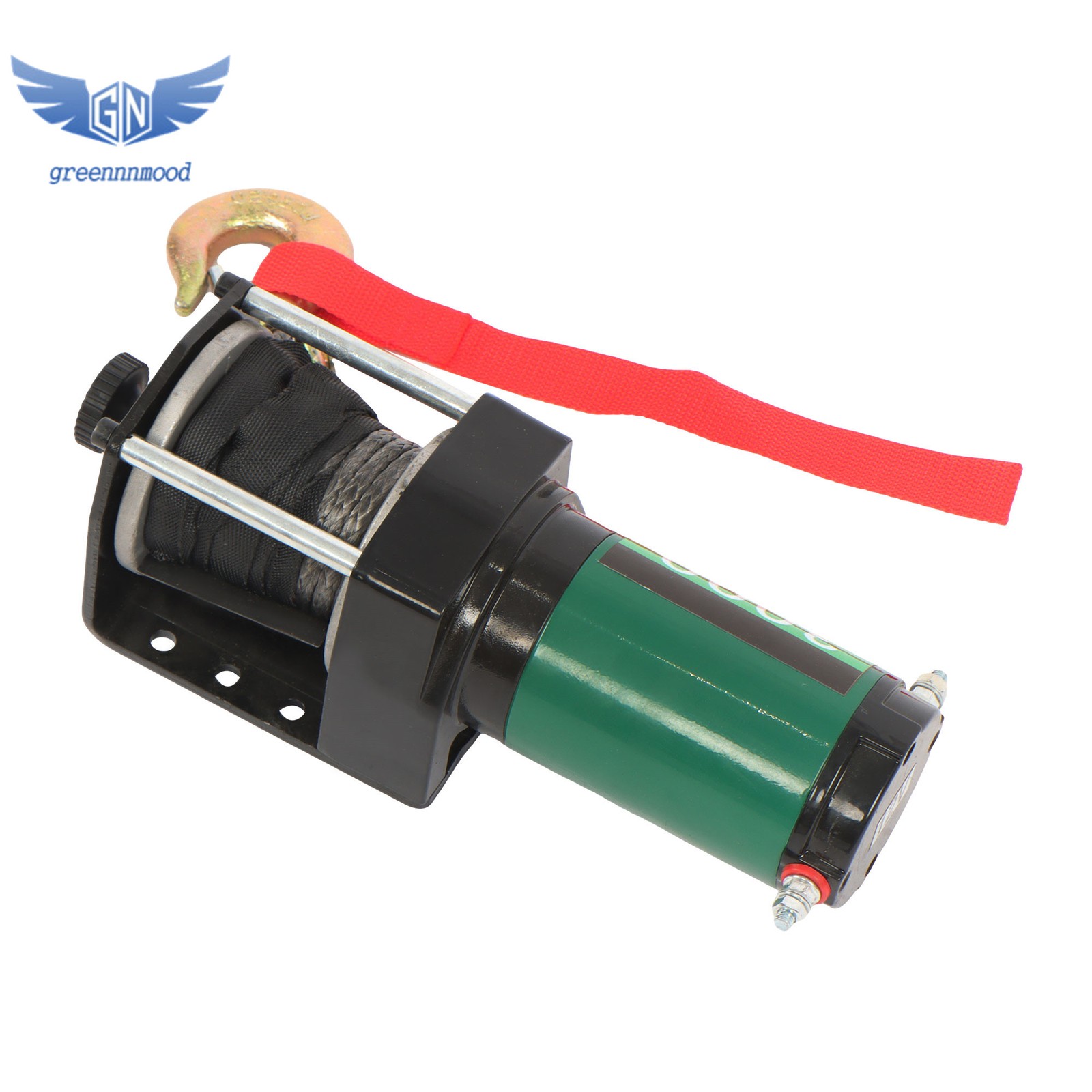 3000lbs 12V DC Electric Winch 32 ft Synthetic Rope with Wireless / Wired Remote