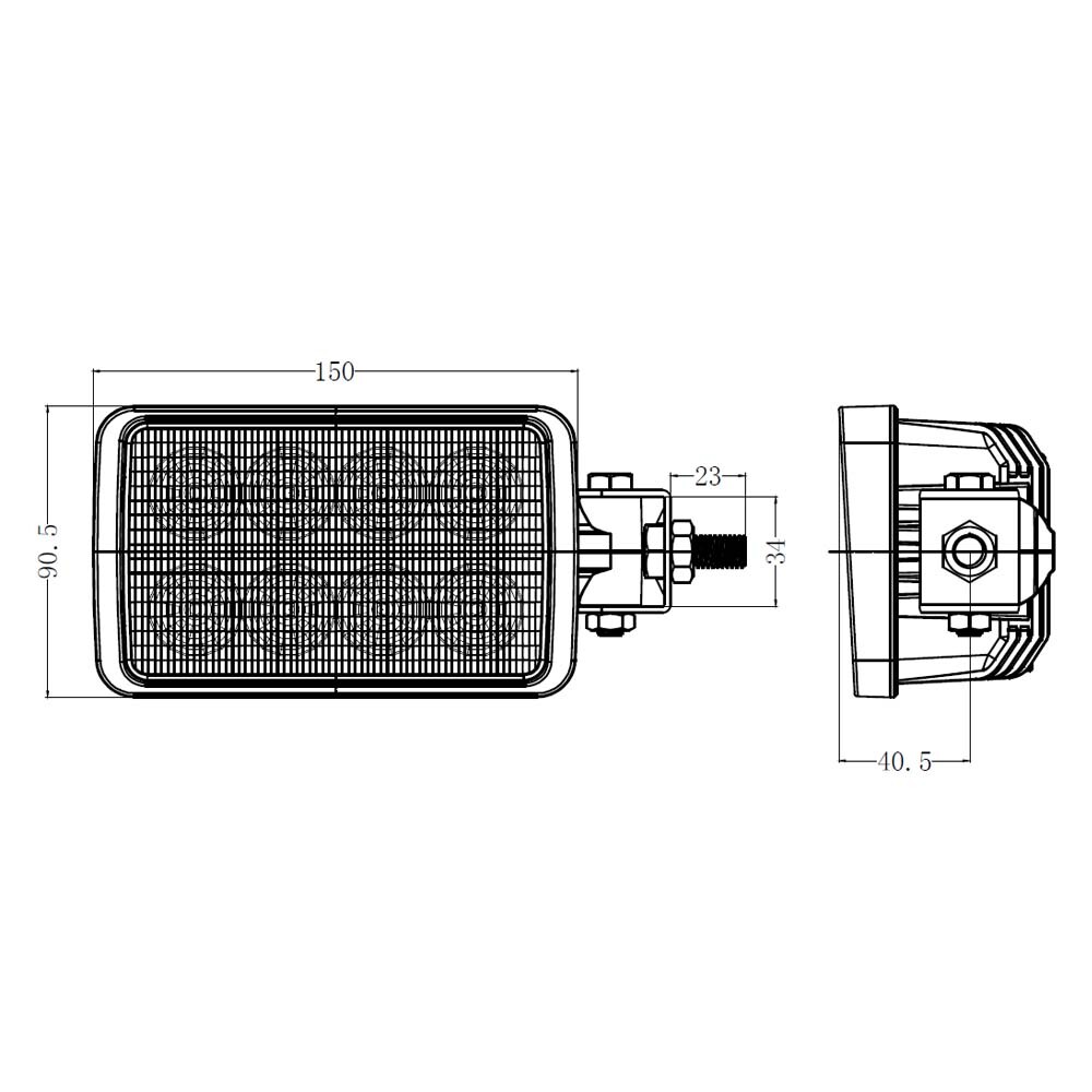 Complete LED Light Upgrade Kit For Case IH 7110,7120,7130,7140,7150 Tractors