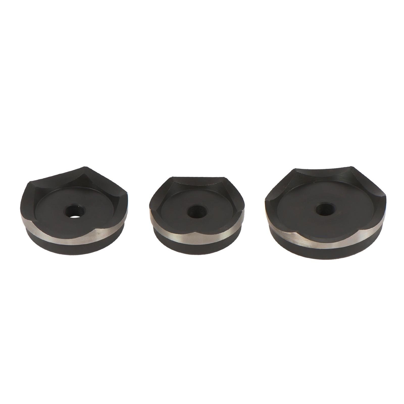 15T 1/2 Inch to 4 Inch Hydraulic Knockout Punch Driver Tool Kit with 10 Dies