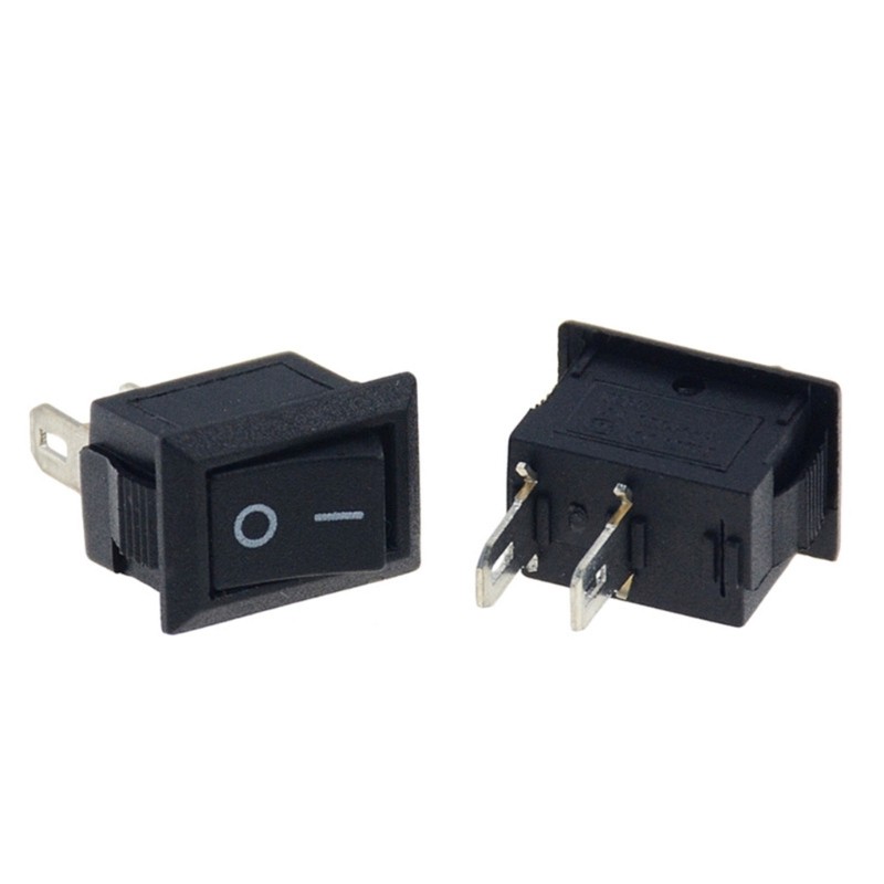 2 Pin Rocking Switches 2 Position Electrical Toggle Switches Childproof Power