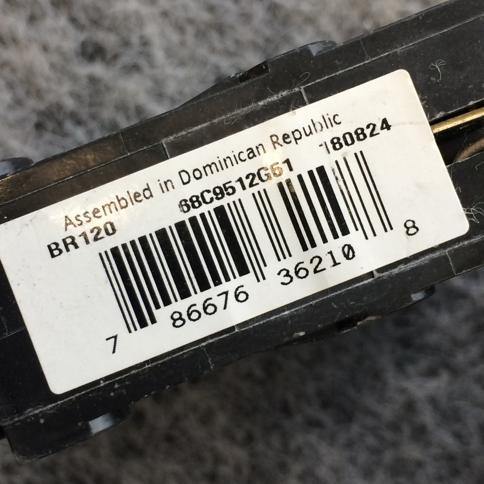 Lot of 10 Eaton Cutler-Hammer BR120 20 Amp 1-Pole Type BR Circuit Breaker 20A