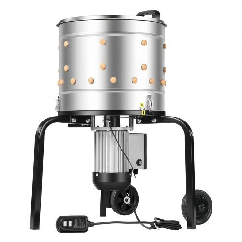 Chicken Plucker Machine, 15.7 in Drum, 550W & 275RPM Electric Chicken Plucking M