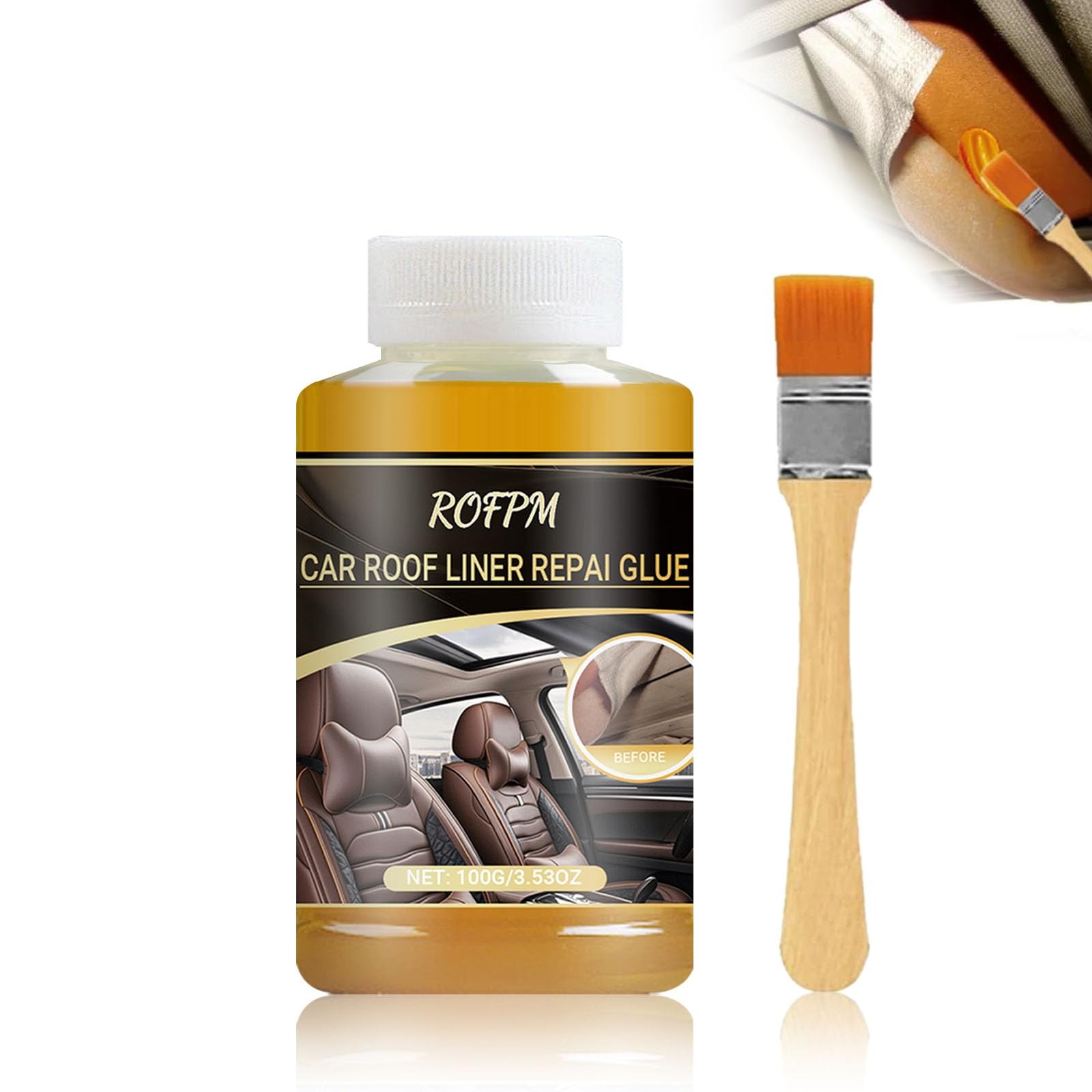 100ml Car Headliner Adhesive, Auto Headliner Glue, Car Roof Fabric Adhesive, …