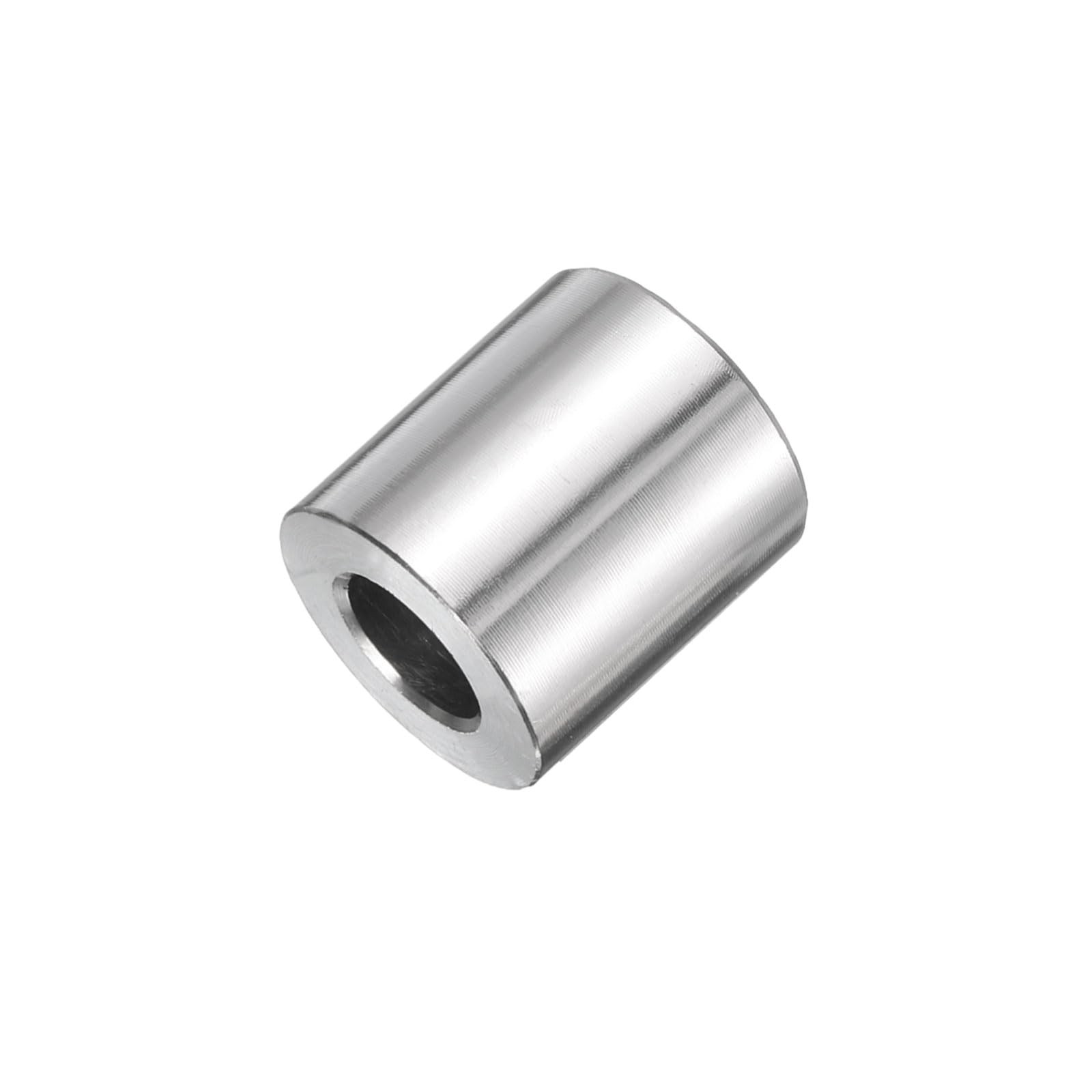 uxcell 2pcs Stainless Steel Spacer 3/8″ 3/8″ID x 3/4″OD x 1″Length, Silver