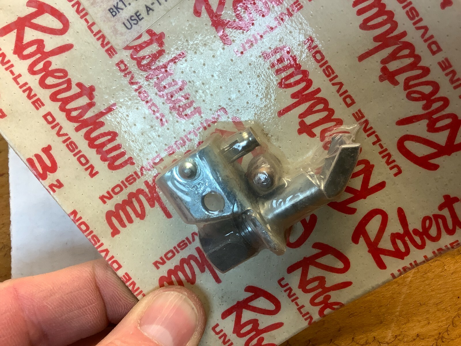 ROBERTSHAW A 1820 210 Cintarg Pilot Burner No. 2 Flame Pattern