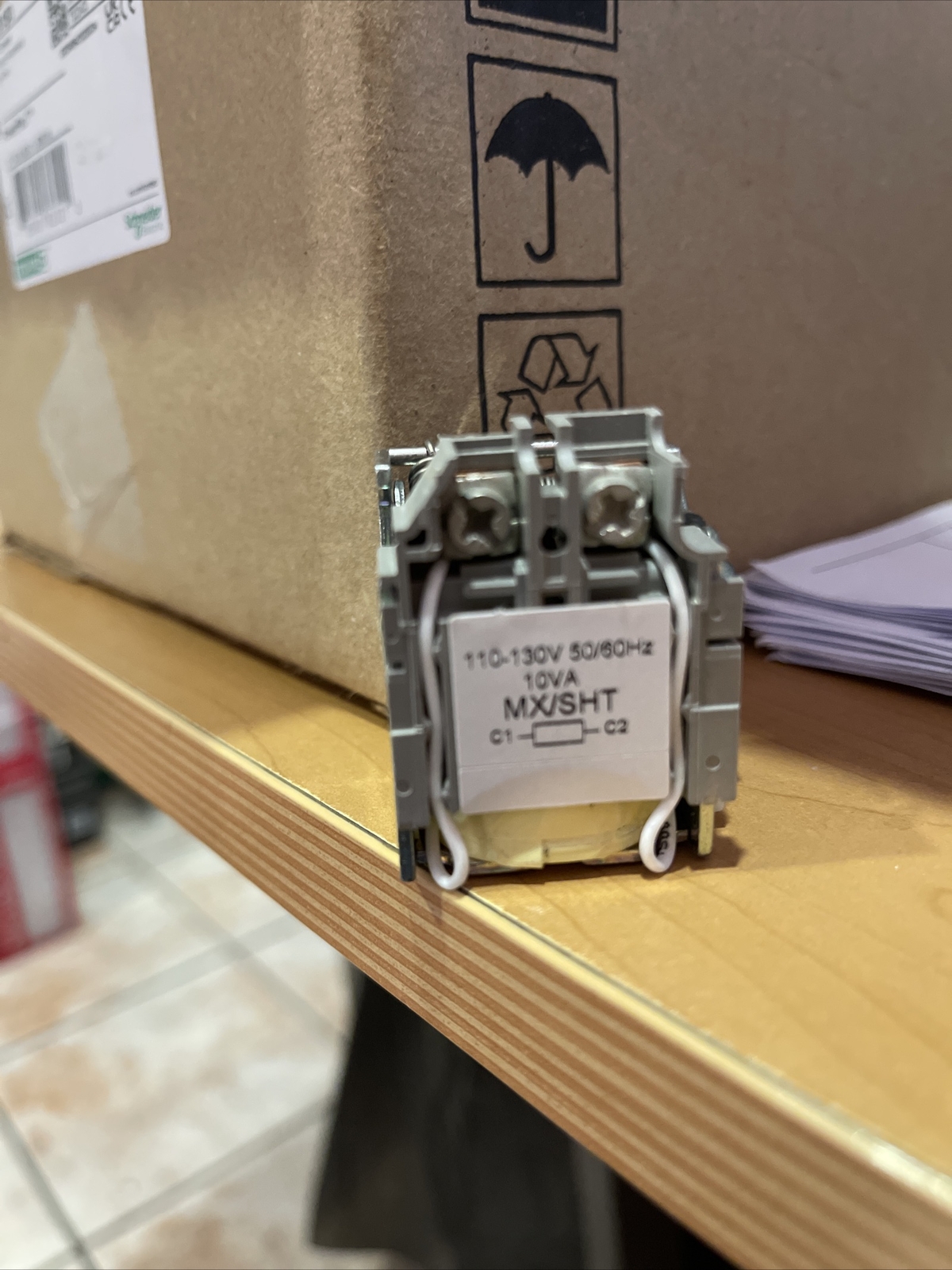 Square DShunt Coil MX,110-130V S29386 fit 50/60Hz