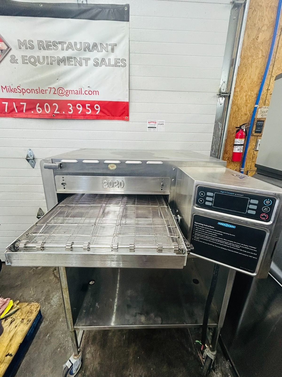 TurboChef HHC2020 High Speed Conveyor Pizza Oven Refurbished Works Great