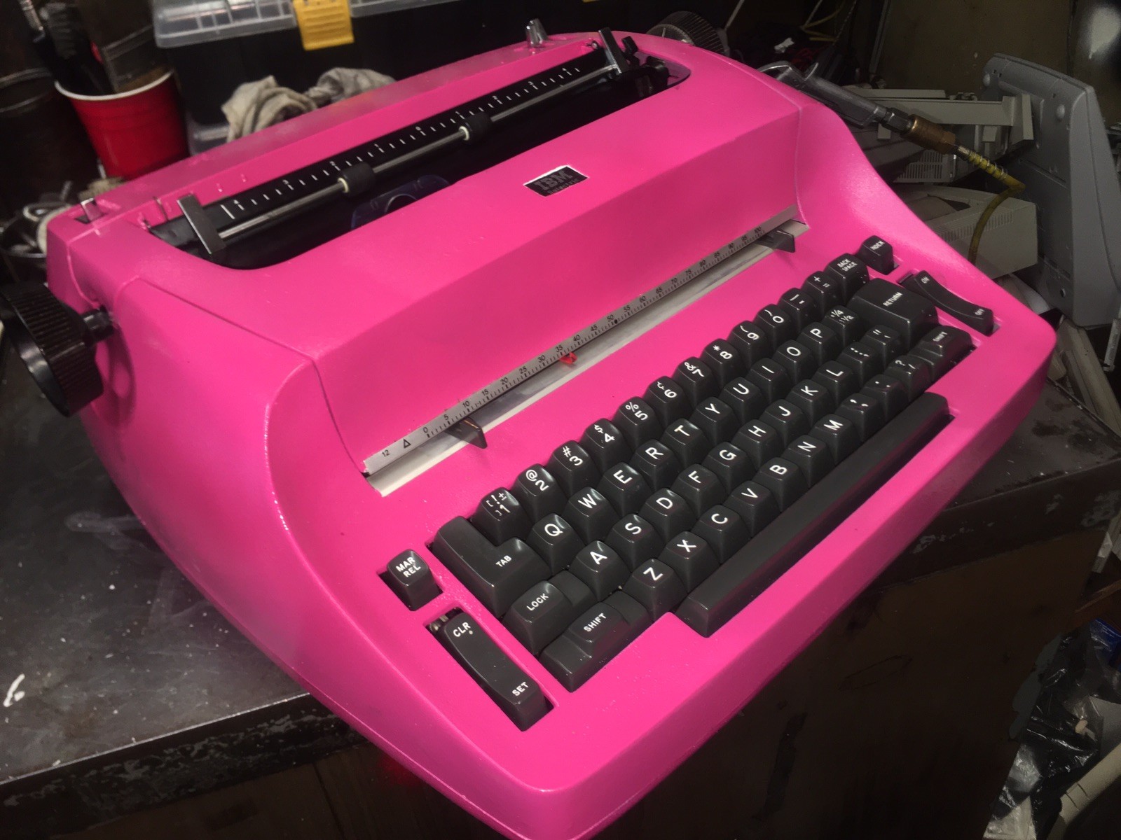 Genuine 1960s IBM Selectric 1 Bubble Gum Pink Service And Tested Works Great￼￼