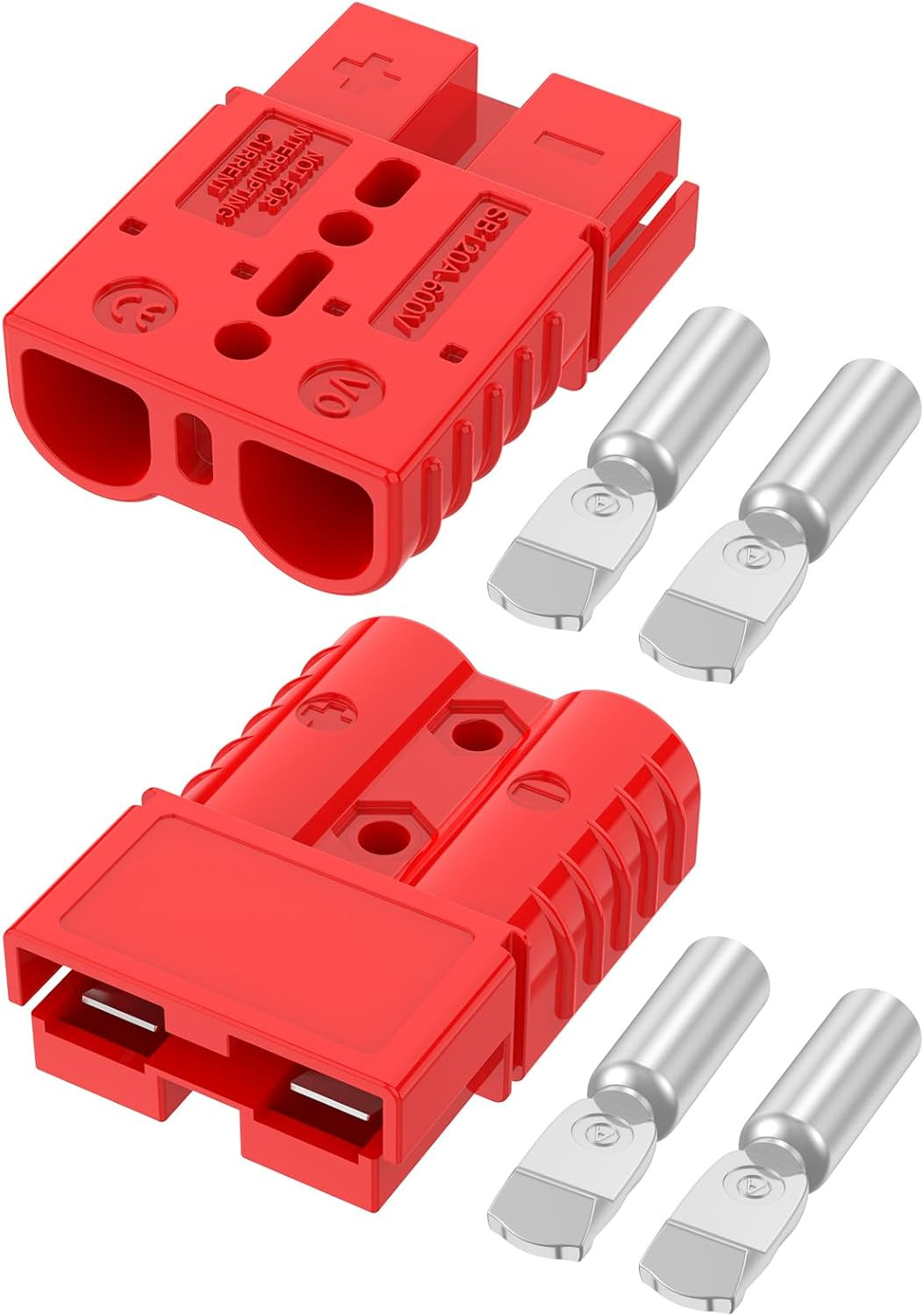 Anderson Connector 120A 600V Battery Quick Connect/Disconnect for 2-6 AWG Cables
