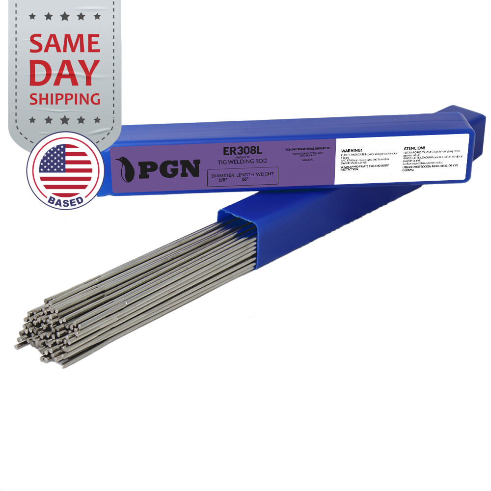 ER308L 1-lb 1/8″ x 16″ Stainless Steel Welding Rod – TIG Filler Rod, TIG Rod