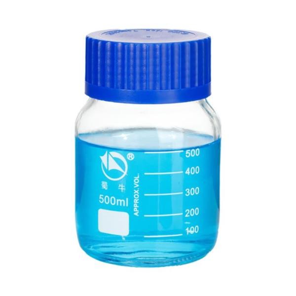 Lab Essentials: Temperature Resistant 250ml-5000ml Reagent Bottles w/ GL80 Cap