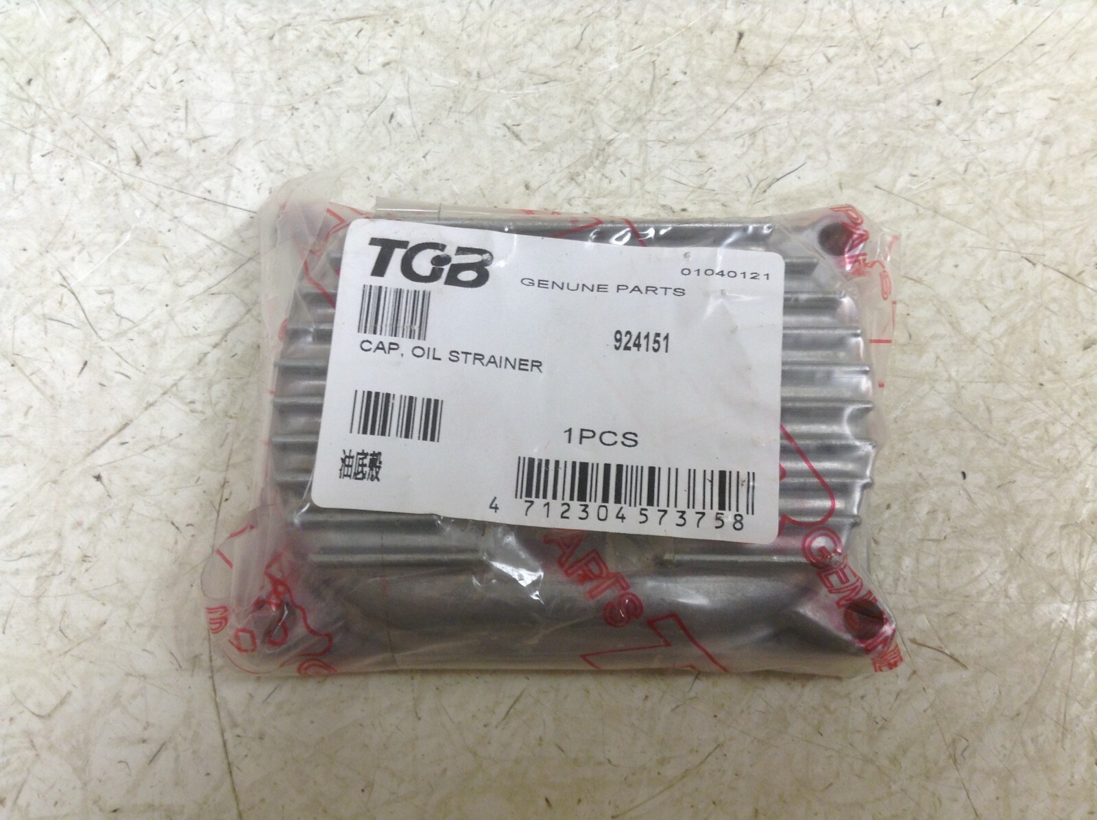 TGB 924151 Cap Oil Strainer New (TSC)